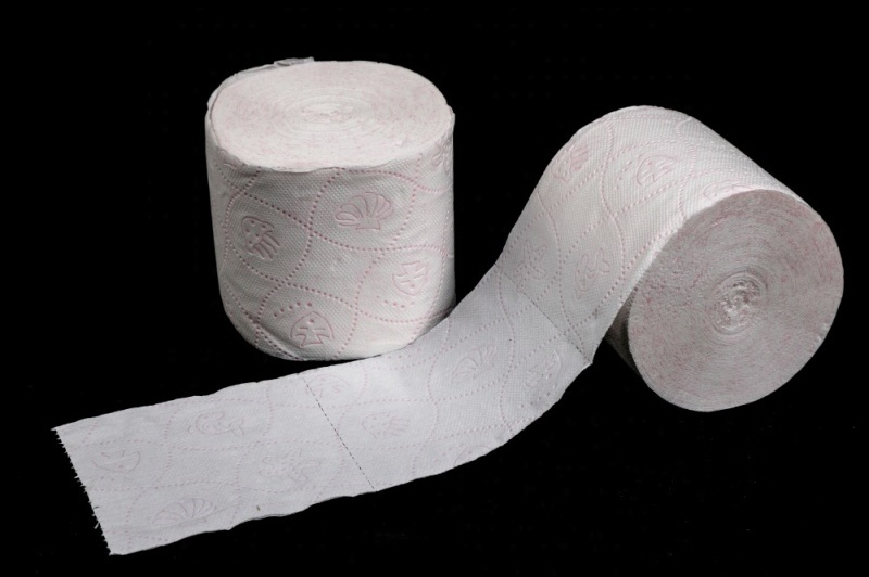 Paper Roll Toilet Tissue White Customizable Oem Wood printed colorful  Bathroom tissue