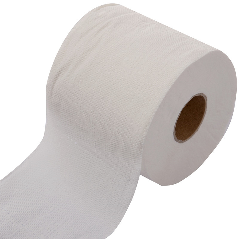 High Quality Soft Absorbent Manufacturers White 2 Ply Industrial Bamboo Pulp Jumbo Roll Toilet Paper