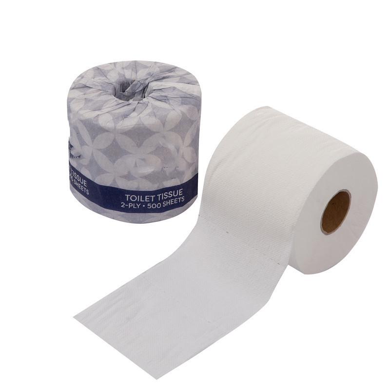 High Quality Soft Absorbent Manufacturers White 2 Ply Industrial Bamboo Pulp Jumbo Roll Toilet Paper