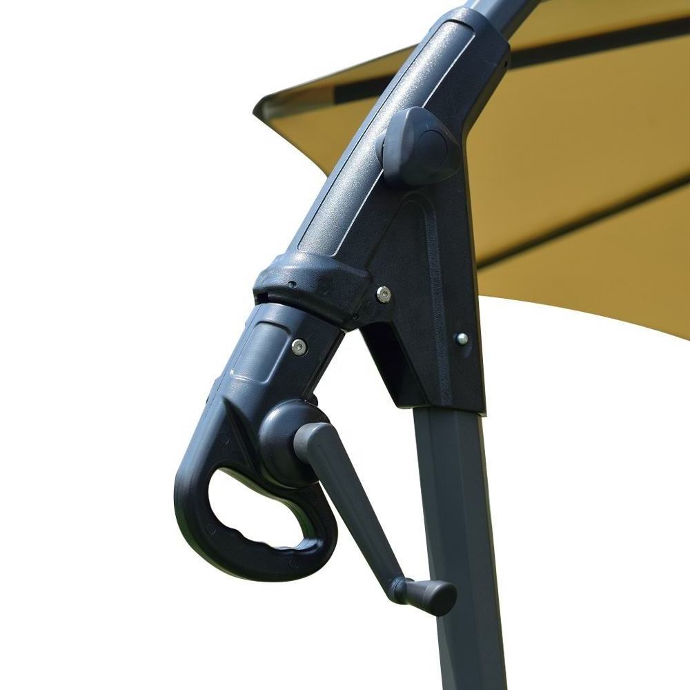 Top Sell Hanging Banana Waterproof Umbrella Outdoor Luxury Furniture Cantilever Patio Umbrella for Courtyard