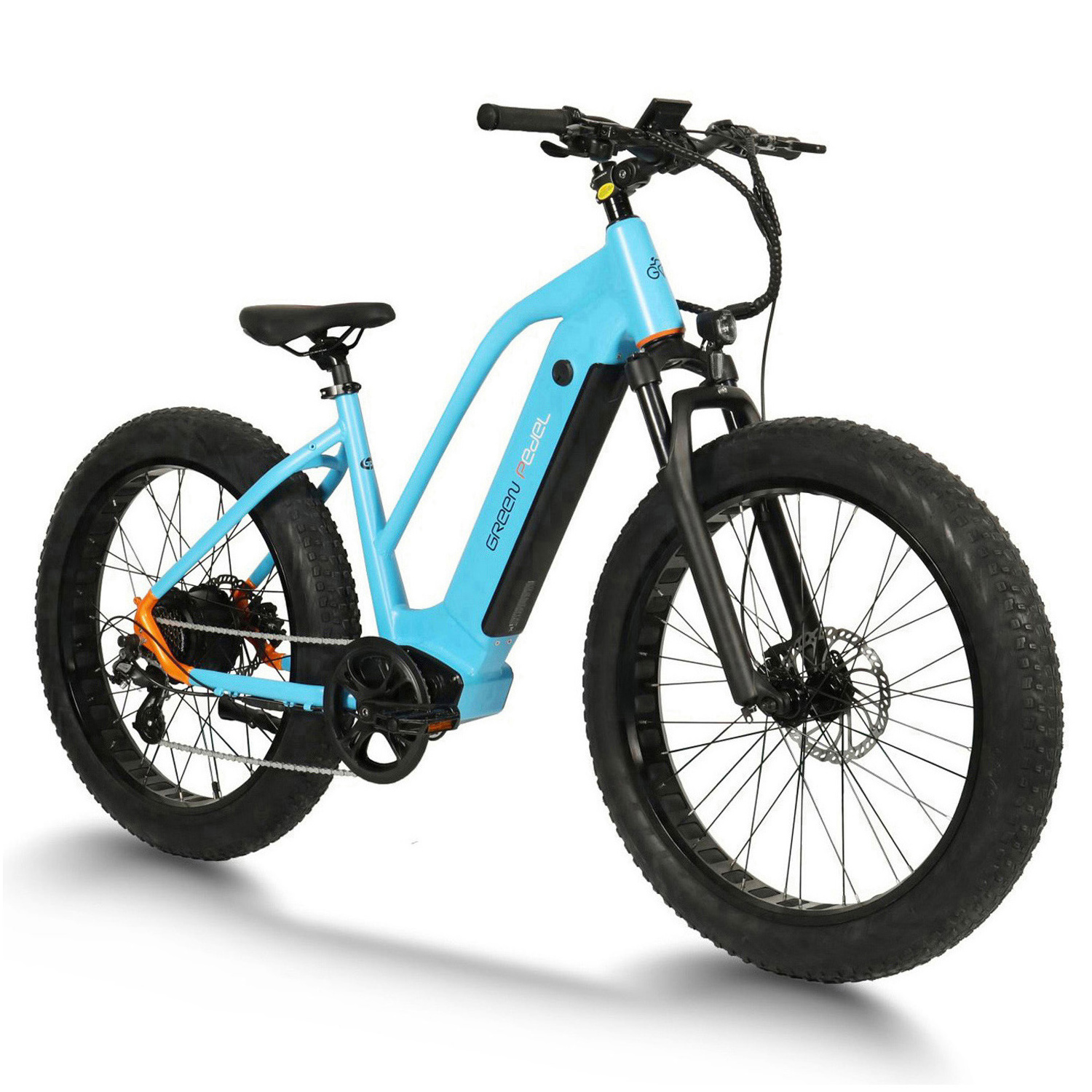 Greenpedel 26 inch fat tire 48v 750w powerful electric mountain bike for women