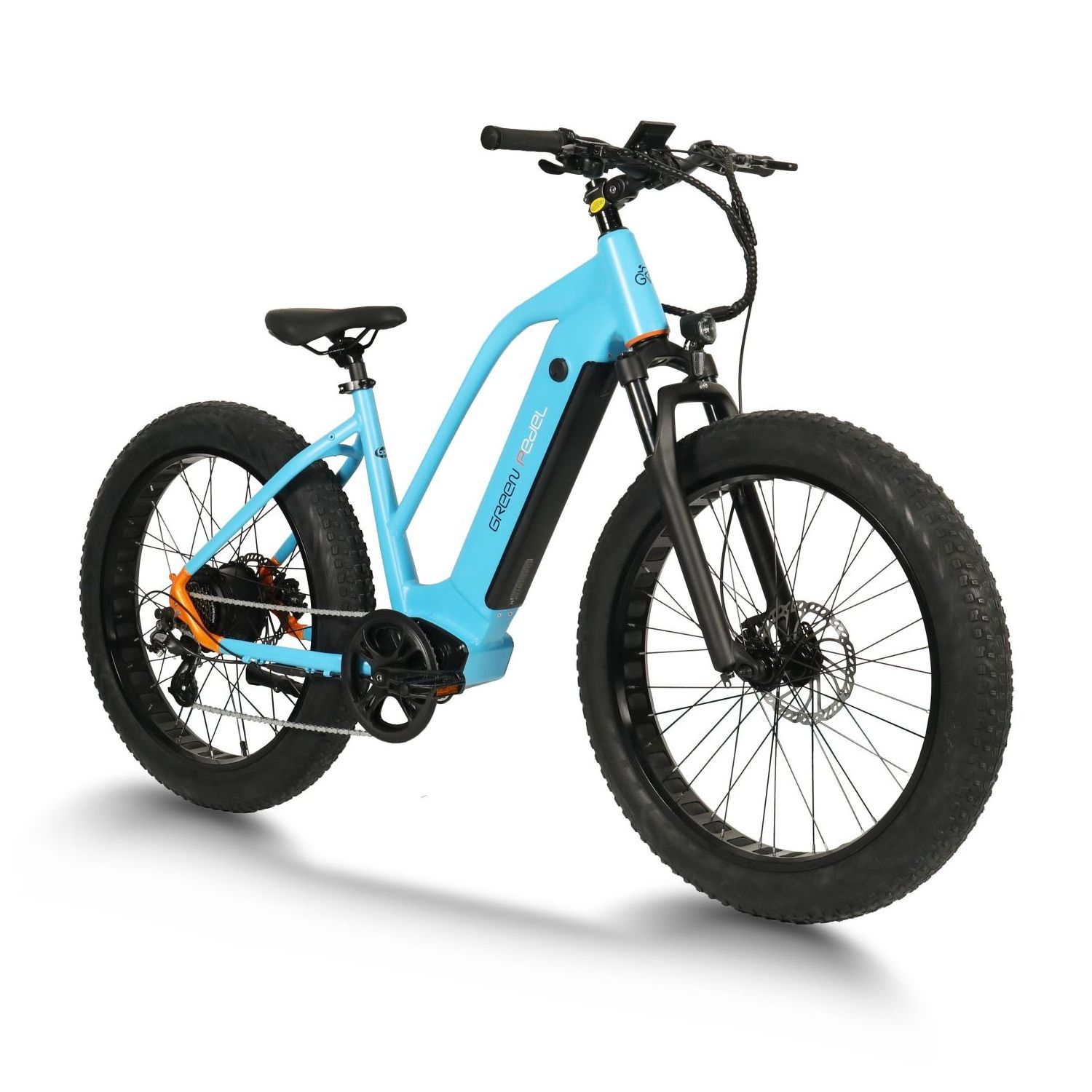 GreenPedel fat tire 48v 750w mountain ebike top quality electric off road bicycle