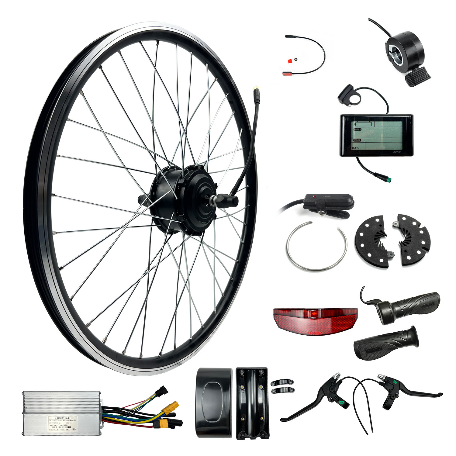 Factory supply 500w 750w 1000w 1500w 2000w 3000w ebike conversion kit electric conversion kit without battery