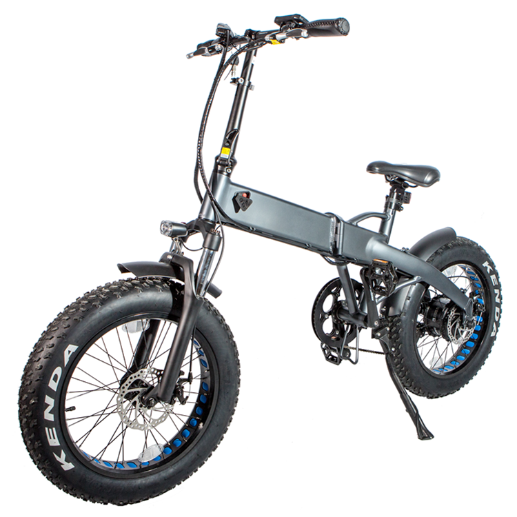 Greenpedel wholesale folding electric bicycle 36V 48V 350W 500W fat tire snow bike fat tire electric bike