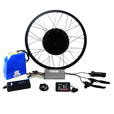 Greenpedel 48V 72V 3000W electric bike hub motor conversion kit with big capacity battery