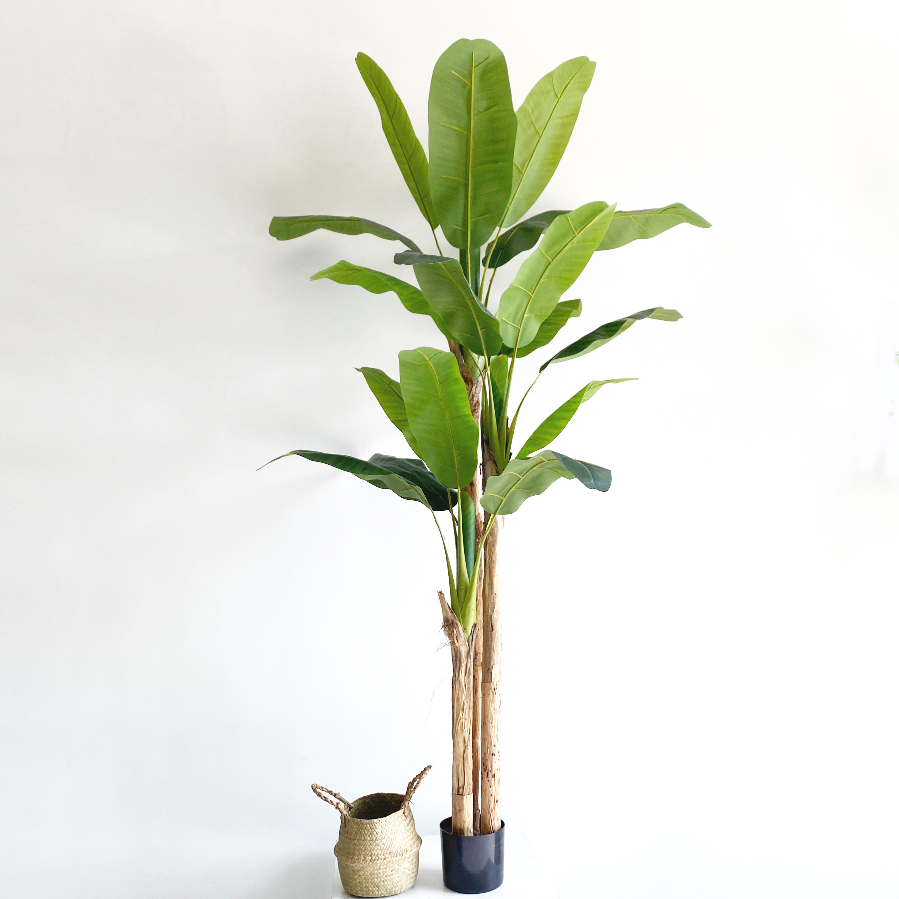 In Stock Wholesale Artificial Banana Plants Bonsai Trees Outdoor Indoor Decorative Artificial Plant Tree