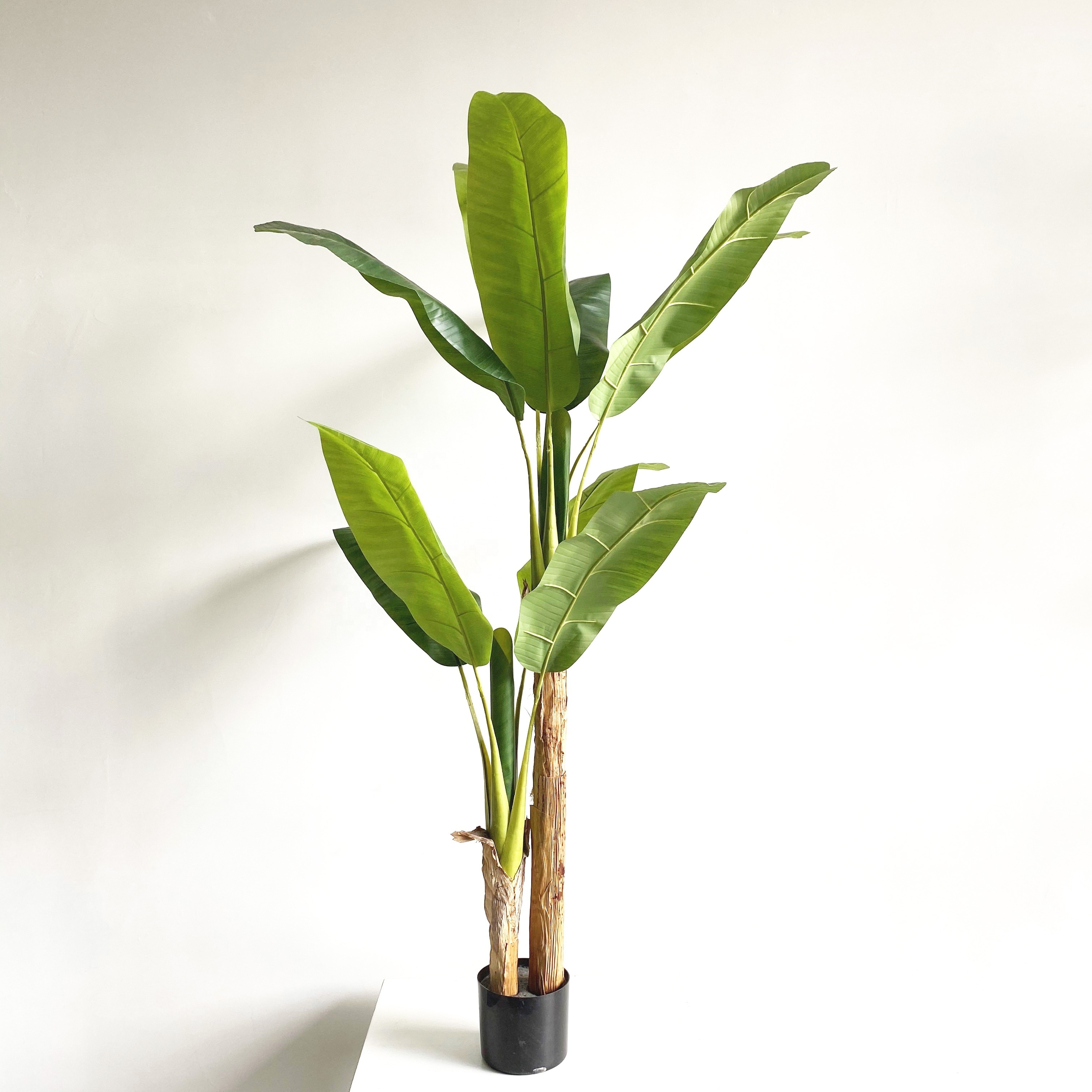 In Stock Wholesale Artificial Banana Plants Bonsai Trees Outdoor Indoor Decorative Artificial Plant Tree