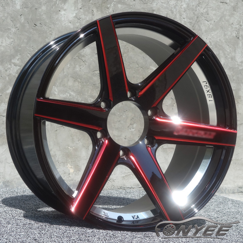 wheels for auto popular pattern off-road mags latest modified design alloy wheels high quality car rims passenger car wheels &