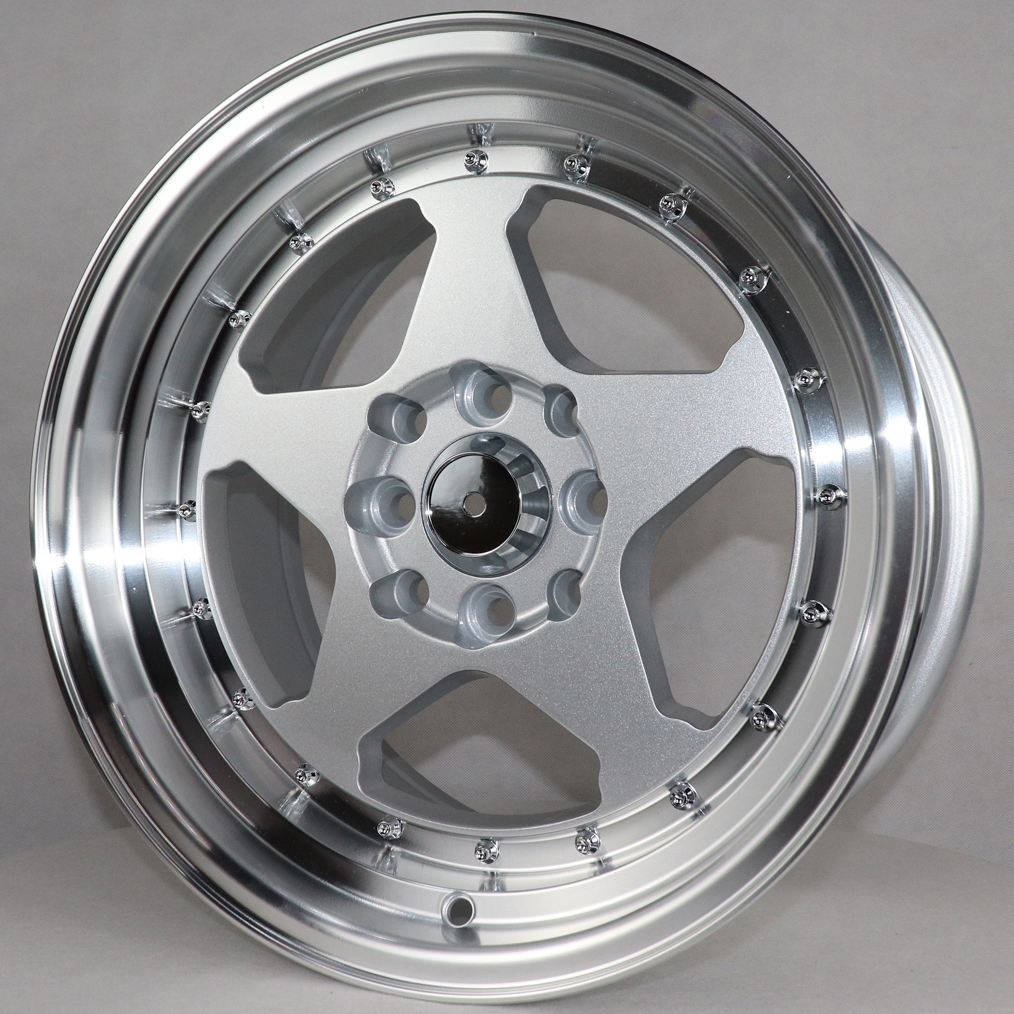 Deep Dish Wholesale 15X8  In 4*100 4X114.3 Alloy Wheel Rims FOR CITY POLO AMAZE GRACE passenger car wheels & tires