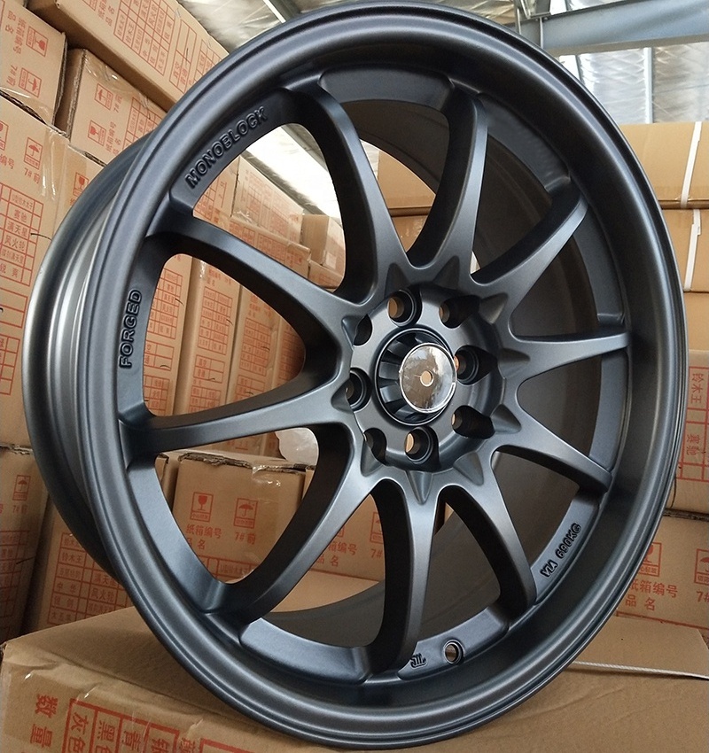 Stocked 17x7.5 8x100 8x114.3 matt bronze cast casting alloy wheels rims with JWL VIA passenger car wheels & tires