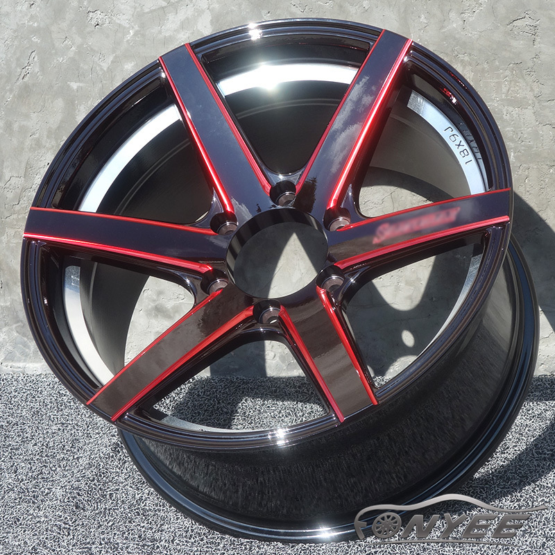 wheels for auto popular pattern off-road mags latest modified design alloy wheels high quality car rims passenger car wheels &