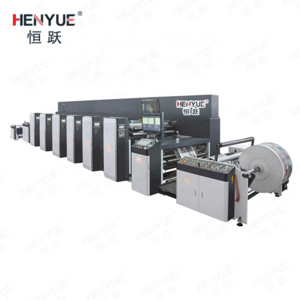 New Condition High-Speed Automatic Flexo Printer Machine 1850mm Label Paper Card Bag Printing with Gear-Core Component