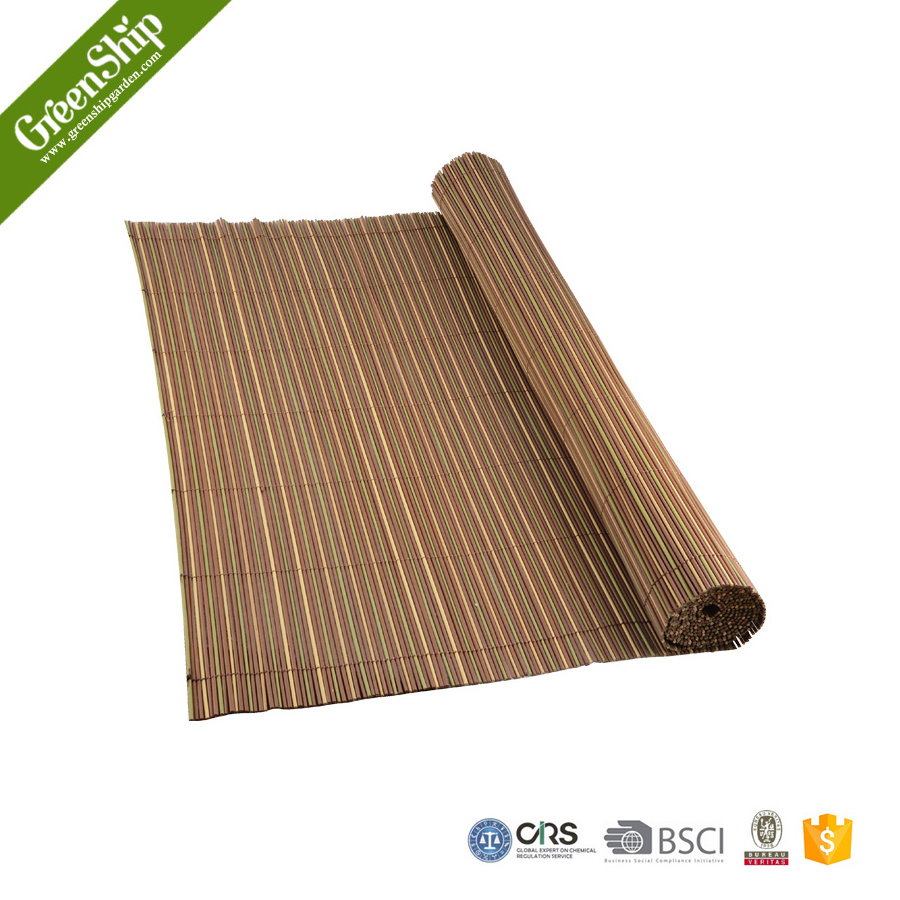 50mm Plastic Bamboo PP Fiber Fencing For Garden Decor