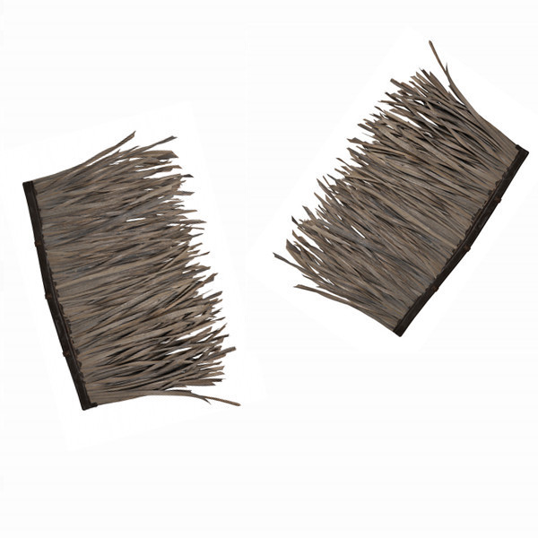 Wholesale eco-friendly Simulation thatch Synthetic Thatch Roof Tile  for gazebo, villa, resorts