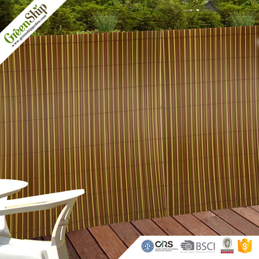 50mm Plastic Bamboo PP Fiber Fencing For Garden Decor