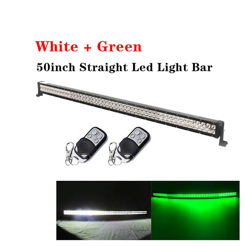 LED Bar Curved/Straight Barra 15-52 Inches 4x4 Car Roof Lights Bar for Jeep Truck Wholesale 120 Watts white+Amber