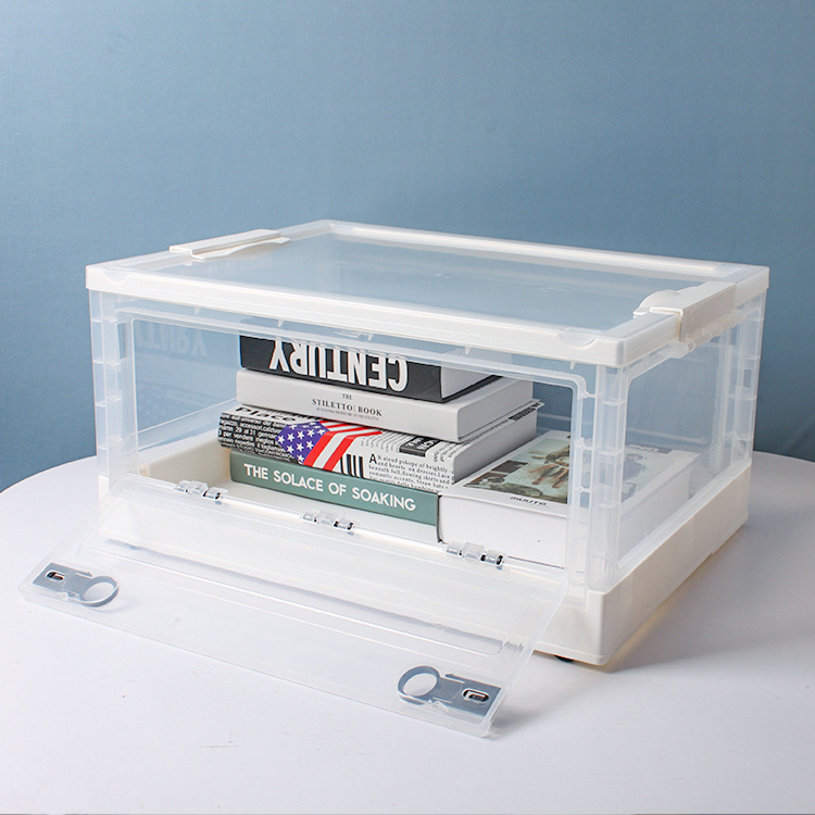 GREENSIDE Hot Sale High Quality Transparent Durable Folding Storage Boxes & Bins