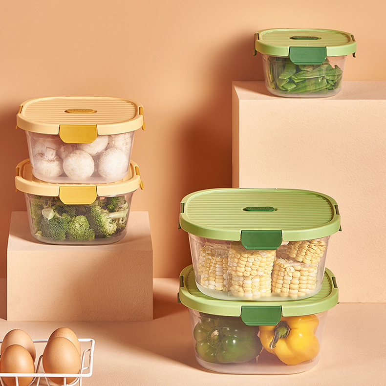 GREENSIDE Trending Products Multi-size Heavy Duty Sturdy Plastic Container For Food with Lock