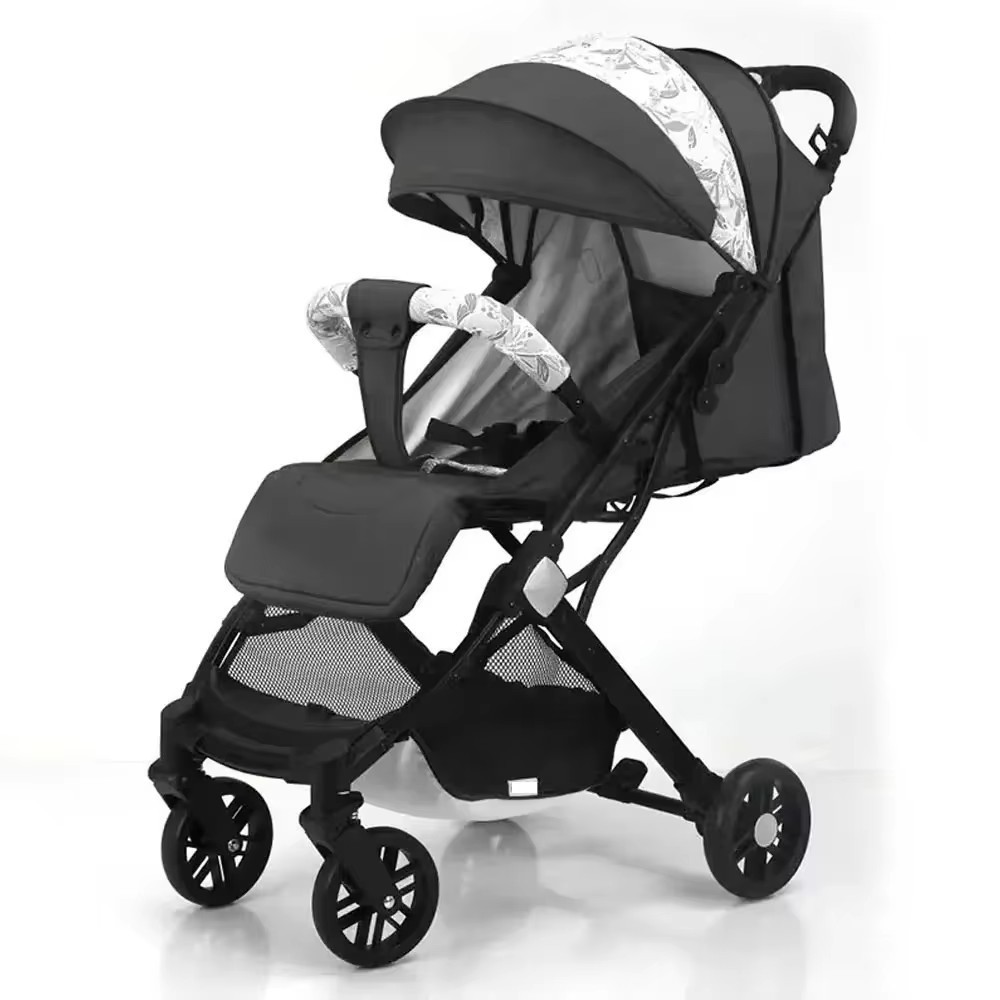 Wholesale Custom High Landscape Travel Lightweight Infant Pram Luxury Folding Baby Stroller 3 In 1