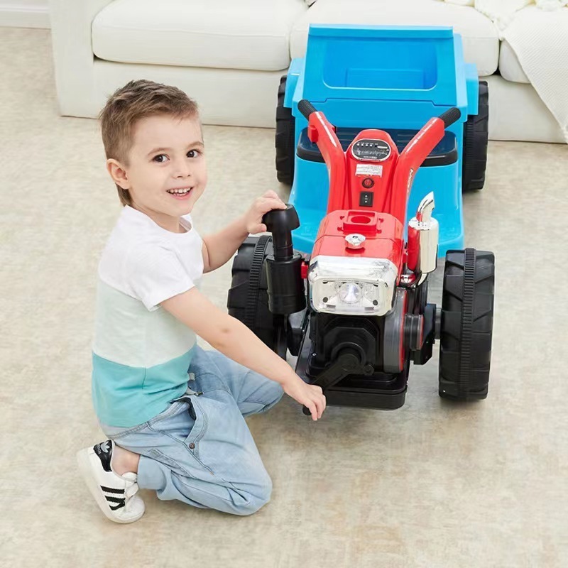 Kids Tractor Electric Ride on Car with Remote