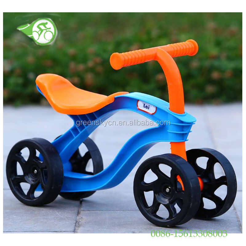 Mini Kids Outdoor Metal Balance Bike Pedal Car with EVA Wheels and Good Handle for Toddlers Twist Car Cycle Toy