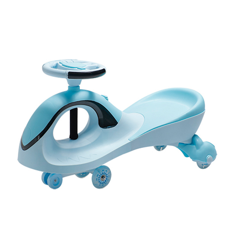 Baby swing car plastic kids riding toys ride on car