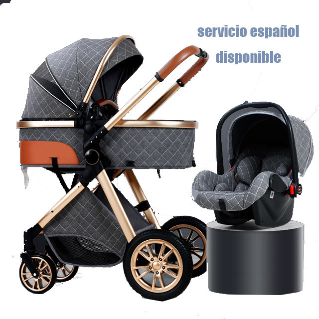 lightweight baby stroller travel system 3 in 1 baby stroller newborn carriage with car seat