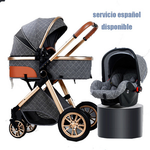 lightweight baby stroller travel system 3 in 1 baby stroller newborn carriage with car seat