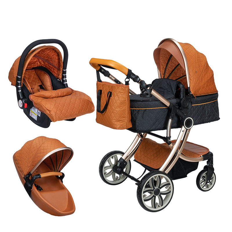 Best Luxury Strollers Baby stroller 3 in 1 Egg Pushchair