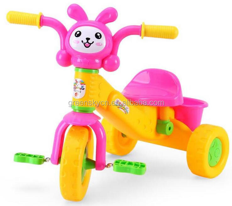 3 wheels kids bicycles plastic baby tricycles ride on toys factory