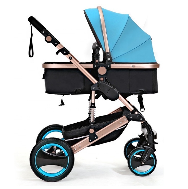 Italian Newborn baby strollers good quality baby stroller travel system reversible stroller 2 in 1