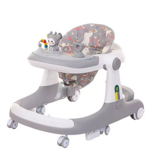 Baby Walker Kids Anti-O-Leg Multi-Function BB Trolley anti-Rollover Can be Pushed and Sit Baby Walker