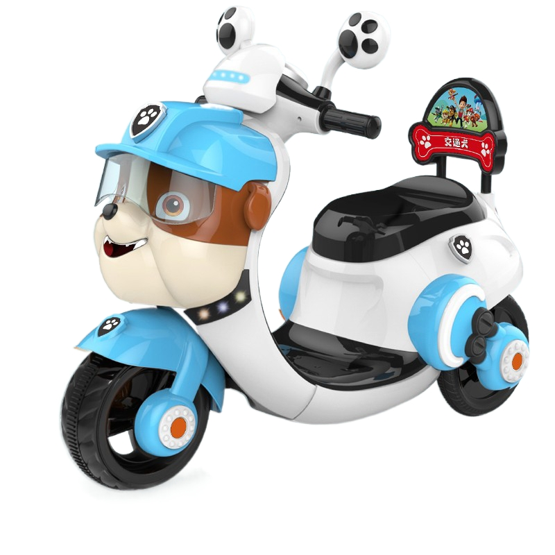 Kids Electric Motorcycle 6v for Kids Ages 1-4 years to Ride On Battery Powered Electric Toy Motorcycle toddler car for Kids