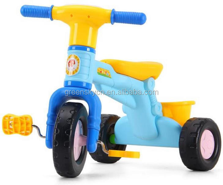 3 wheels kids bicycles plastic baby tricycles ride on toys factory