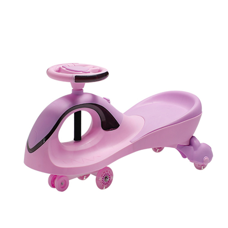 Baby swing car plastic kids riding toys ride on car