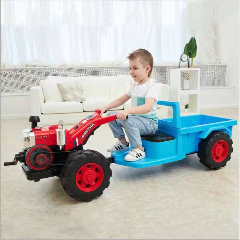 Kids Tractor Electric Ride on Car with Remote