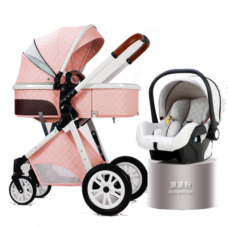 lightweight baby stroller travel system 3 in 1 baby stroller newborn carriage with car seat