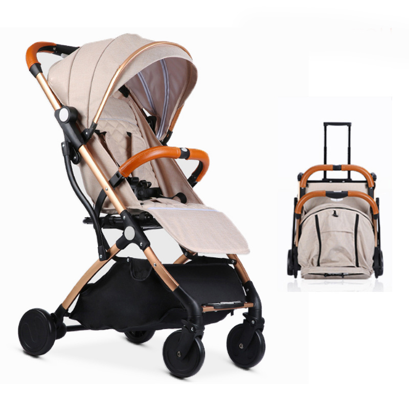 Traveling Baby Pram Multi-Functional Baby Stroller With Sleep Nest foot cover