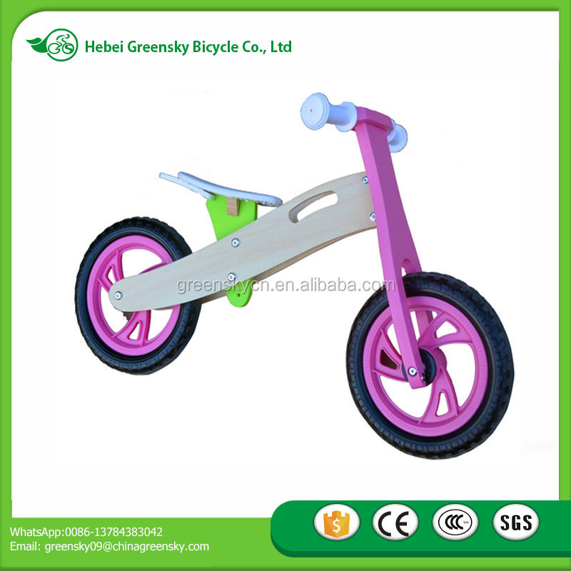 1-3 years old The new design wooden bike Wooden children's balance Children walkers bike walkers