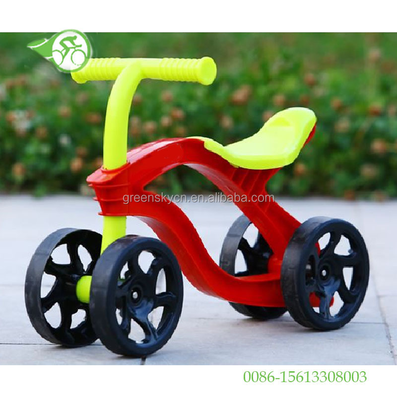 Mini Kids Outdoor Metal Balance Bike Pedal Car with EVA Wheels and Good Handle for Toddlers Twist Car Cycle Toy