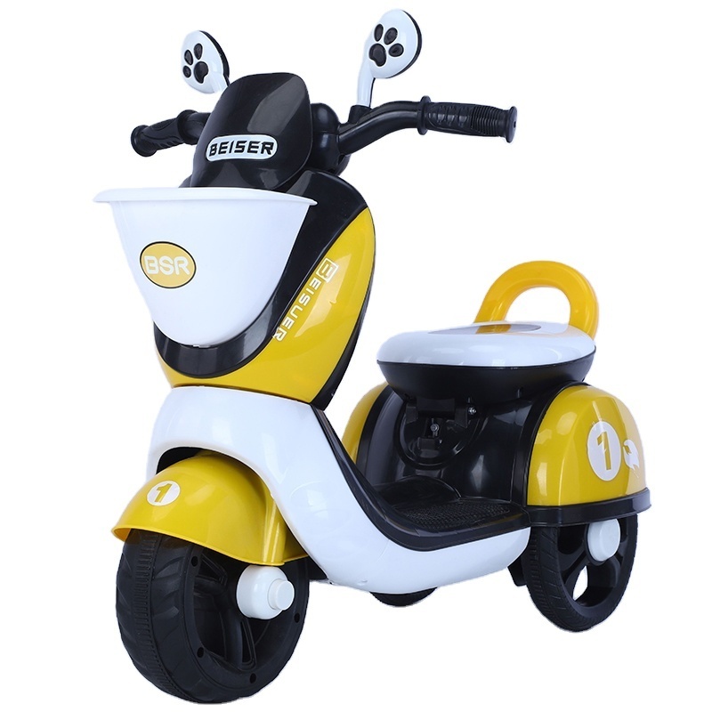 Hot selling Kids electric motor car toy with chargers/6v battery charger toy motorcycle  e-scooter kids moto