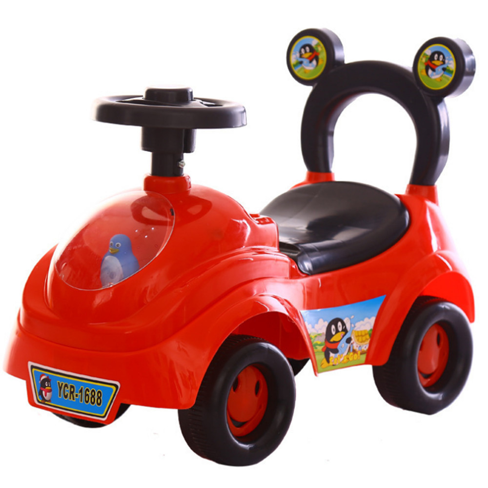 Smiling face kids electric walkers toys riding cars baby music baby ride on car