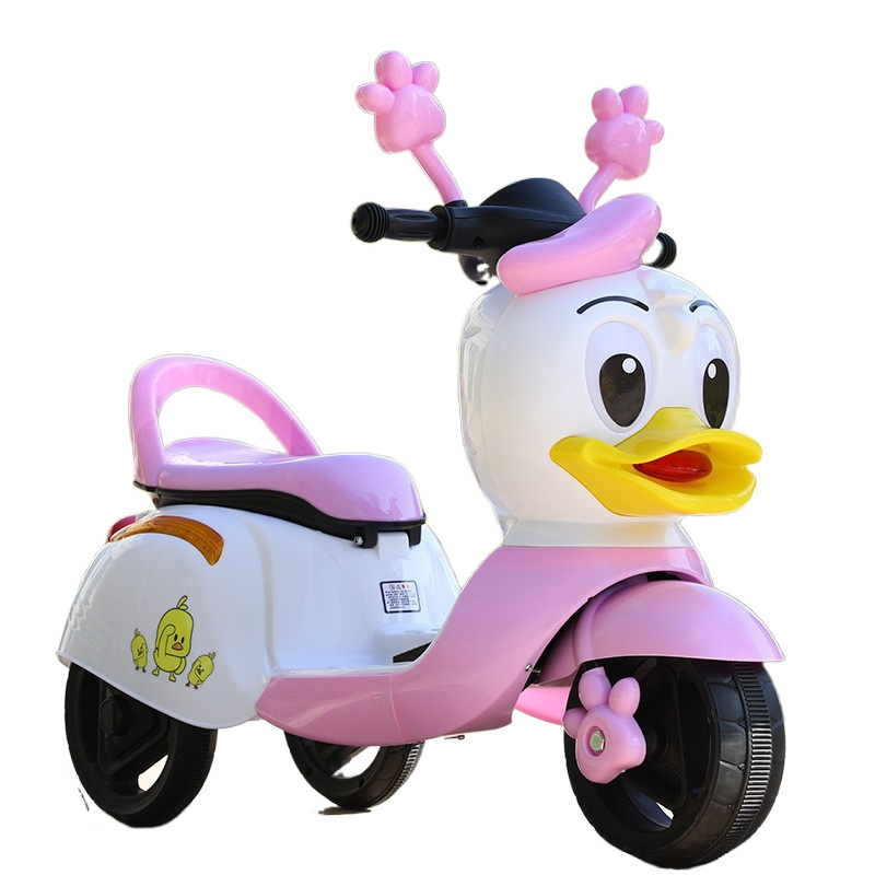 yellow duck 3 Wheel Kids Electric Motorcycle Baby Motorbike