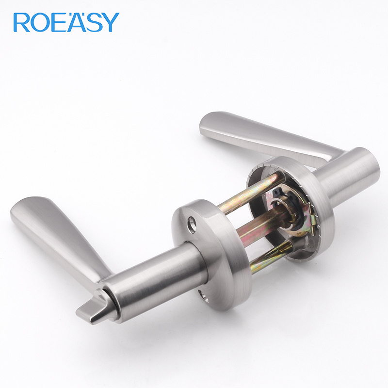 ROEASY Hot selling south american door lock wholesale price stainless steel lever lock safety handle lock