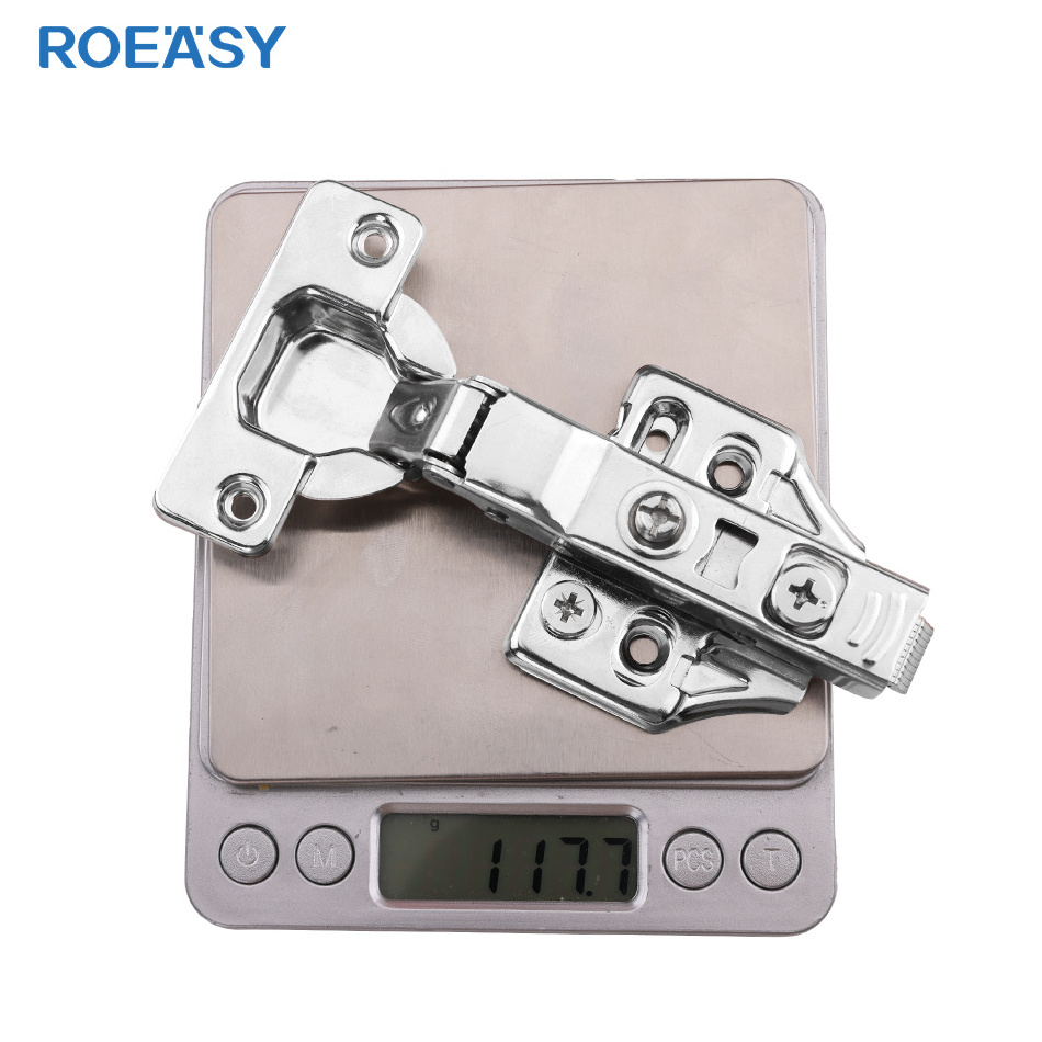 ROEASY dobradica 35mm concealed hinge slow motion soft closer hinges cupboard 3d adjustable stainless steel hinge