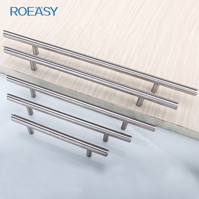 ROEASY 9609 Stainless Steel furniture drawer handle kitchen cabinet drawer pull cupboard door handle T bar handle