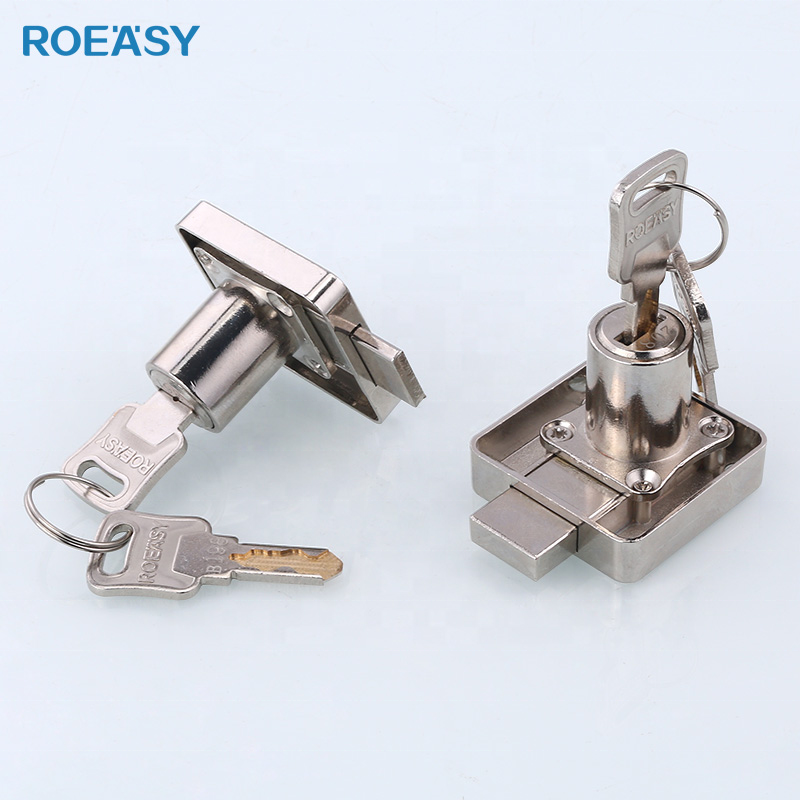 ROEASY China Manufacturer Furniture Hardware Wooden Wardrobe Desk Metal Cabinet Protex Drawer Lock