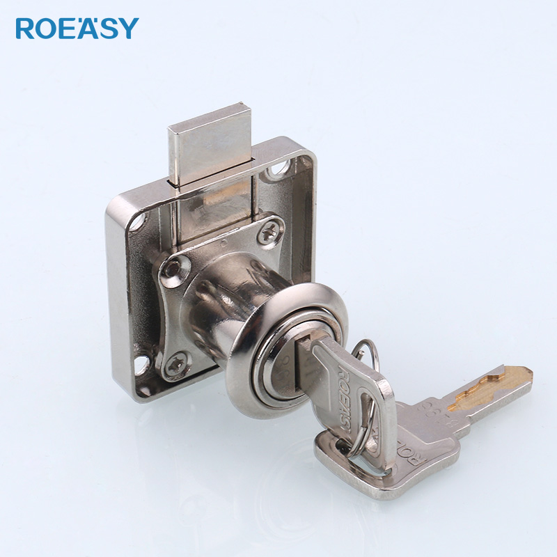 ROEASY drawer lock heavy duty zinc alloy furniture lock 22mm and 32mm lock