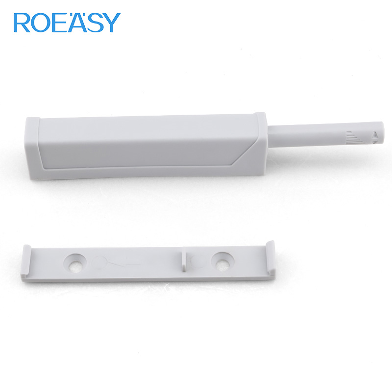 ROEASY Furniture Rebound Device Cabinet Door Free Handle Strong Magnetic Invisible Door Stopper Wardrobe Push to Open Door Latch