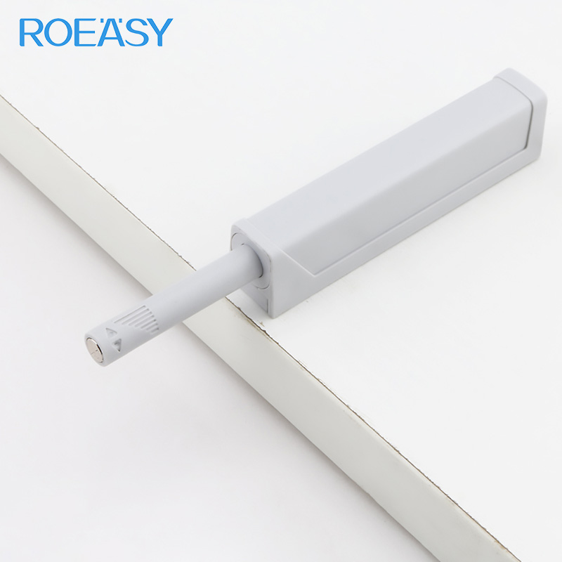 ROEASY Furniture Rebound Device Cabinet Door Free Handle Strong Magnetic Invisible Door Stopper Wardrobe Push to Open Door Latch